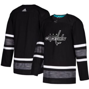 Blank Musta 2019 All Star Game Parley Authentic Stitched Jääkiekko pelipaidat