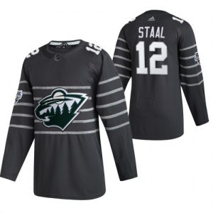Miesten NHL Minnesota Wild Pelipaita 12 Eric Staal harmaa 2020 All Star 1