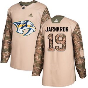 Miesten NHL Nashville Predators Pelipaita 19 Calle Jarnkrok Authentic Camo  Veterans Day Practice