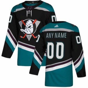 Anaheim Ducks Pelipaita Custom #00 Alternate Breakaway Player Fanatics Branded Musta