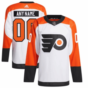 Philadelphia Flyers Pelipaita Custom Valkoinen Authentic Adidas 2023-24
