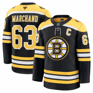 Miesten NHL Boston Bruins Brad Marchand #63 Pelipaita Fanatics Kotiv Premium Musta
