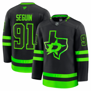 Miesten NHL Dallas Stars Tyler Seguin #91 Pelipaita Fanatics Alternate Premium Musta