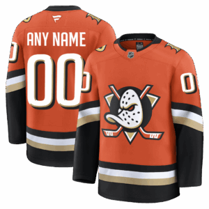 Anaheim Ducks Pelipaita Fanatics Koti Premium Custom Oranssi