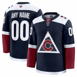 Colorado Avalanche Pelipaita Fanatics Alternate Premium Custom Navy