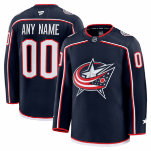 Columbus Blue Jackets Pelipaita Fanatics Koti Premium Custom Navy