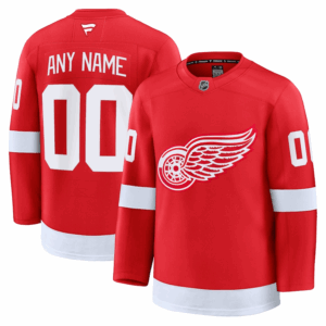 Detroit Red Wings Pelipaita Fanatics Koti Premium Custom Punainen