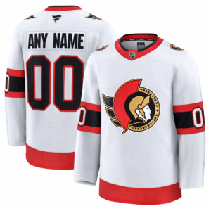 Ottawa Senators Pelipaita Fanatics Vieras Premium Custom Valkoinen