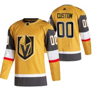 Vegas Golden Knights Pelipaita Custom Kulta 2020-21 Alternate Authentic