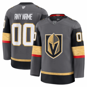 Vegas Golden Knights Pelipaita Fanatics Alternate Premium Custom Harmaa