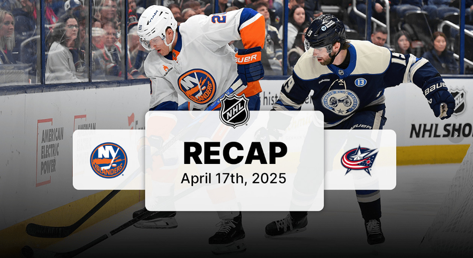 Blue Jackets murskasi Islandersin 61 Greaves torjui 36 laukausta voittoputkelle